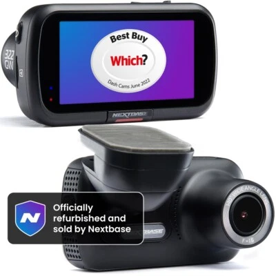 Nextbase 322GW Dash Cam Full 1080p/60fps HD Recording - In Car DVR Camera - Image 1 of 4