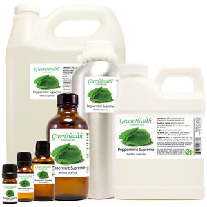 Peppermint Essential Oil (Mentha piperita) 5ml-1gallon Free Shipping