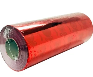 Jewelry 7.5" x 150 ft Red Heart Balloons Gift Wrapping Paper Holiday Christmas - Picture 1 of 2