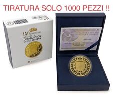 Moneta Oro 27 gr. Spagna 400 EURO 2018 Gold 8 Escudos Anniversario Felipe RR