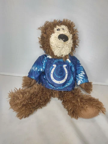 Indianapolis colts NFL bear plush toy figure football party Decor stuffed animal Cover