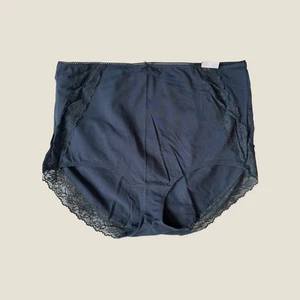 Lane Bryant Cacique Cotton High Waist Brief Panty with Leg Lace 26/28 (2386) - Picture 1 of 1