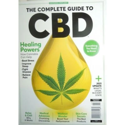CBD complete guide HEALING POWERS beat stress IMPROVE SLEEP relieve pain MEDICAL - Image 1 of 4