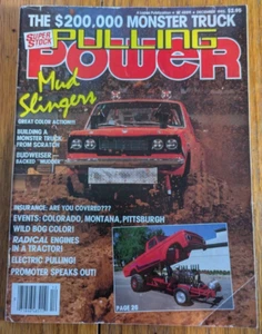 Pulling Power Magazine December 1985 MUD SLINGERS Virginia Giant Vol. 4 No. 20 - Picture 1 of 5