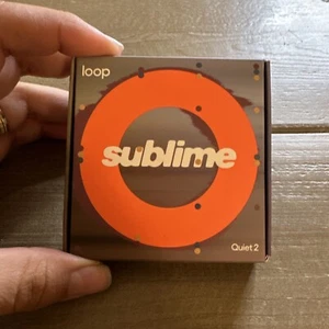 Loop Quiet 2 Earplugs Reusable Noise Reducing Earplugs Sublime-Golden Hour-New - Picture 1 of 6
