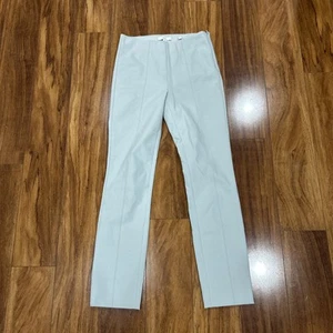 Vince Stitch Front Seam Ponte Legging Gray Side Zip Workwear Classy Women Sz S - Picture 1 of 5
