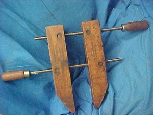 Early 20thc JORGENSEN Adjustable WOOD CLAMP - Picture 1 of 4