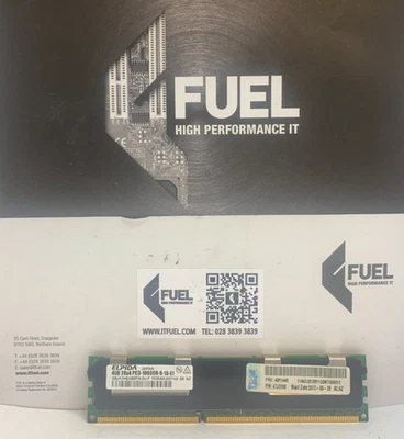 Elpida  4GB DDR3 ram memory module PC3-10600  -  EBJ41HE4BDFA-DJ-F - Image 1 of 3