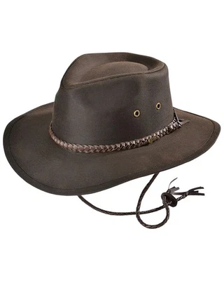 Outback Trading Co. Para hombres Grizzly UPF 50 Protección Solar Piel Aceitosa Sombrero - 1486 MARRÓN Foto 1 de 2