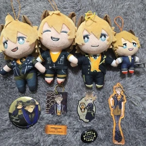 Twisted Wonderland Ruggie Bucchi Peluche Mascota Insignia Tarjeta Acrílico Soporte Set #6 - Imagen 1 de 7