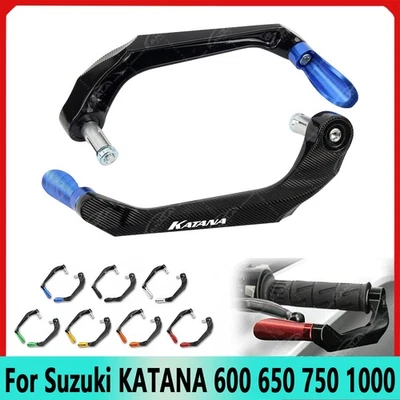 Brake Clutch Levers Handlebar Guard Protector For Suzuki KATANA 600 650 750 1000 Foto 1 de 4