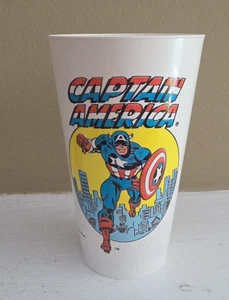 Captain America Vintage 7-11 Slurpee Cup Marvel Comic 1975 - Bild 1 von 5