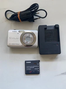 casio exilim ex-z80 digitalkamera Silber - Bild 1 von 6