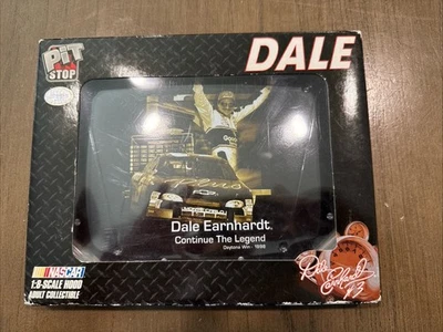 Dale Earnhardt Hood 1:8th Scale Pit Stop Photo from Daytona Win Nascar Black #3 - Image 1 of 4