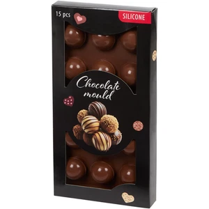 Silikon Schokoladenform 10,5x21 cm Für Pralinen Spülmaschinen Kugel - Bild 1 von 1