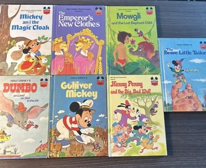 Lot 7 1970s Walt Disney's Wonderful World of Reading Children's Hardcover Books - Picture 1 of 24