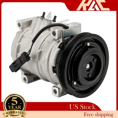 A/C Compressor with Clutches For 2001-2010 Chrysler PT Cruiser 78399 5278724AA Foto 1 de 4