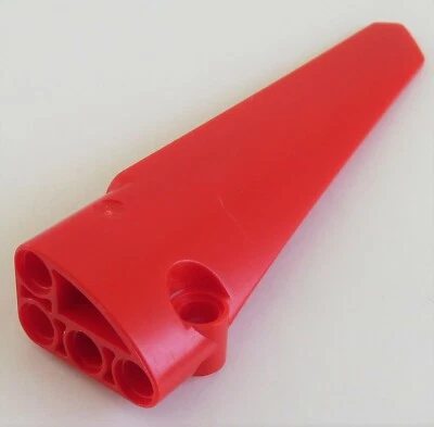 LEGO Technic - Paneel / Verkleidung # 6, Seite B, lang, rot # 64393 - Bild 1 von 2