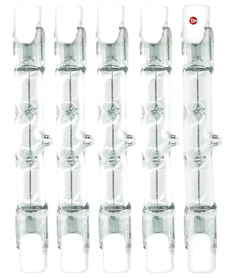 Linear Halogen Bulb 300W 110V 5 Tungsten R7S J78 118mm Long Tube NEW - Image 1 of 4