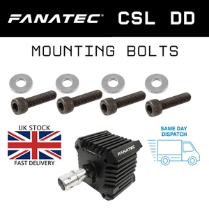 FANATEC CSL DD RACING WHEEL MOUNTING BOLTS HARD MOUNT KIT SCREWS - Picture 1 of 1