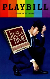 Pride Playbill - June 2025 - Just In Time - Jonathan Groff on cover - Picture 1 of 5