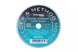 Drennan Feeder and Method Mono 250m Line ALL SIZES - Picture 1 of 2