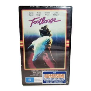 Footloose Blu-Ray Collectible VHS Packaging Limited Edition 0608/1000 SEALED - Picture 1 of 5