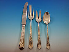 Old Brocade by Towle Sterling Silver Flatware Set Service 24 pieces