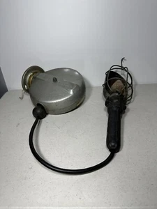 Vintage Appleton Reelite Deckenhalterung Tropfenleuchte. Holzgriff - Bild 1 von 4