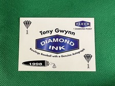 1998 Fleer Tradition Diamond Ink #5 Tony Gwynn San Diego Padres