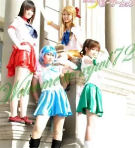 Costume Sailor Moon uniforme cosplay abito da festa e guanti oggetti di scena di Halloween - Foto 1 di 18