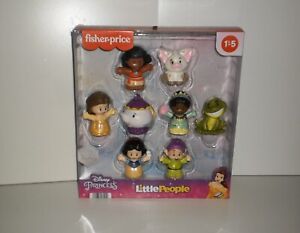 Lot de 8 figurines Fisher-Price Little People Disney Princess & Friends Duo