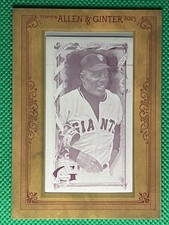2023 Topps Allen & Ginter Magenta Printing Plate 1/1 #1  Willie Mays One Of One