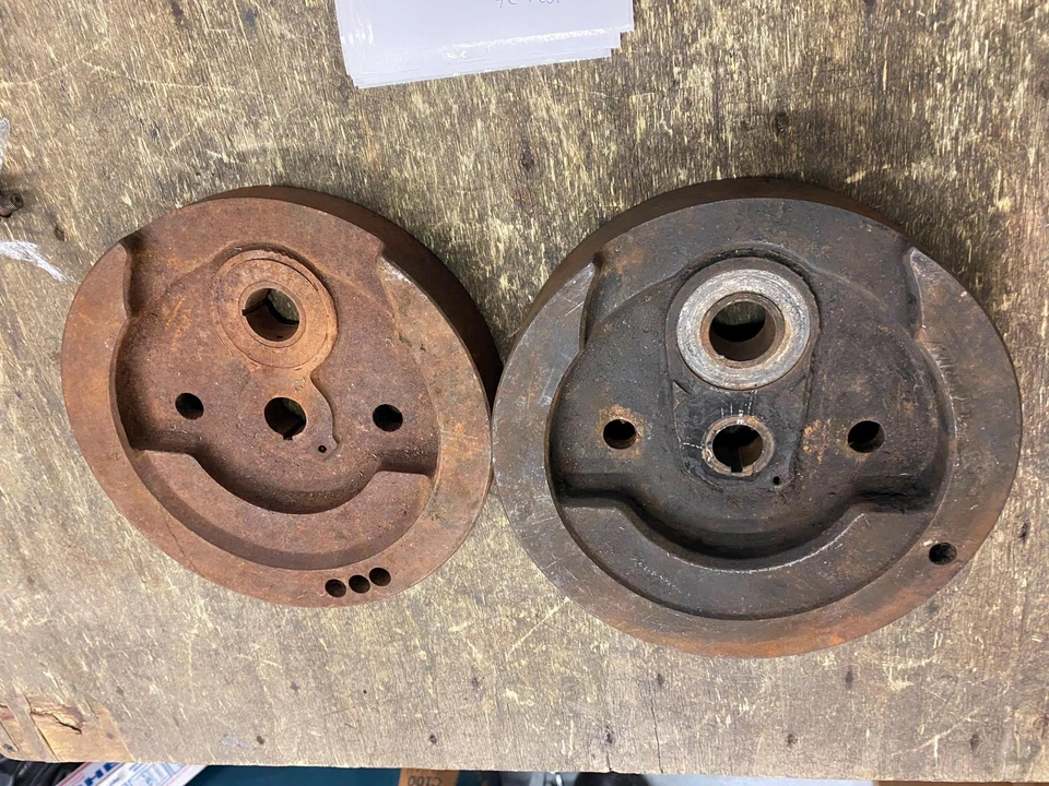 OEM 1930-1936 Harley Davidson V VL VLD Flywheels Crank - Image 1 of 4