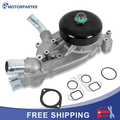 Bomba de agua con termostato para Chevy Silverado GMC Sierra Buick Rainier Cadillac Foto 1 de 4