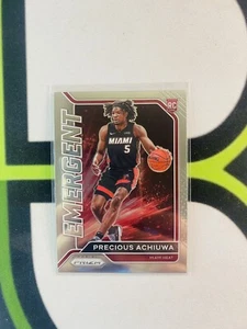 2020-21 Prizm Precious Achiuwa Emergent Rookie RC #14 Heat - Picture 1 of 2