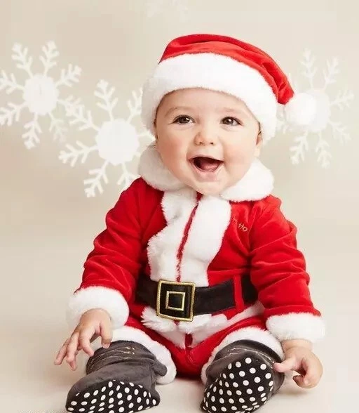 FI Unisex Vestidos y Disfraz de Papá Noel con Gorra y Bolso Foto 1 de 4