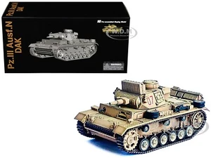 GERMANY PZ.KPFW.III AUSF.N DAK TANK "TUNISIA" (1942/43) 1/72 DRAGON MODELS 63089 - Picture 1 of 3