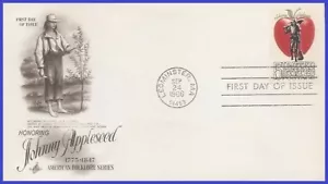 USA5 #1317 U/A ARTCRAFT FDC Johnny Appleseed - Imagen 1 de 1