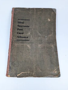 Antique 1900's Postal Souvenirs Original Postcard Album Book UNUSED NO POSTCARDS - Picture 1 of 13