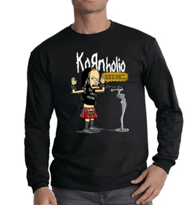 Neu Kornholio lustiges langärmeliges Herren-T-Shirt Party Witz Geschenk Neuheit Top T-Shirt - Bild 1 von 2