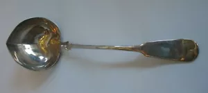 De Colección Derby Silver Co Plateado 10 1/4" Punzón Cucharón Forma Corazón Cuenco Mono B - Imagen 1 de 6