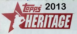2013 Topps Heritage Baseball Flashbacks Inserts - You Pick - Picture 1 of 8