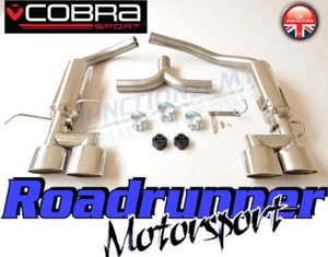 Cobra Exhaust Mercedes C Class (W204) C200 C220 C250 Sport Quad - AMG Style ME11 - Picture 1 of 8