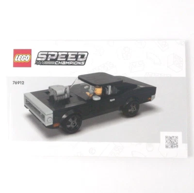 LEGO® SPEED CHAMPIONS Fast & Furious 1970 Dodge Charger R/T Instructions 76912-1 - Image 1 of 4
