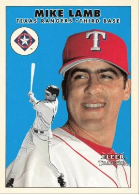 2000 Fleer Tradition Update Rookie Mike Lamb Texas Rangers #U85 - Image 1 of 2