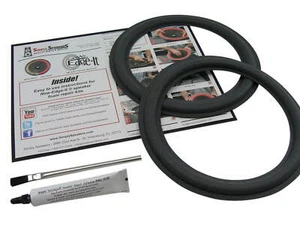 9" Foam Speaker Repair Kit OD: 8.875", Cone: 7", FSK-9 (PAIR) - Picture 1 of 8