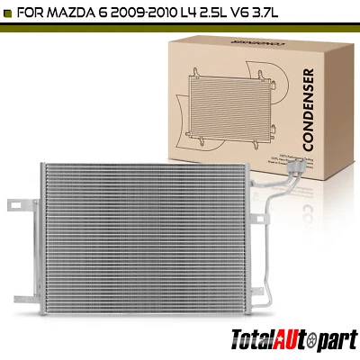 Condensador de aire acondicionado flujo paralelo con receptor secador y soporte para Mazda 6 2009-2010 Foto 1 de 4