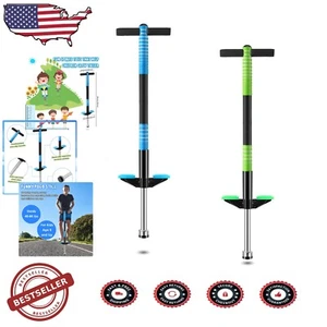 Pogo Stick for Kids 6+, 2-Pack Foam Jumpers for Fun and Fitness, Bright Colors - Picture 1 of 9