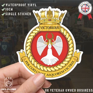 Royal Navy HMS Victorious Wasserdicht Vinyl Aufkleber - mehrere Größen - Bild 1 von 9